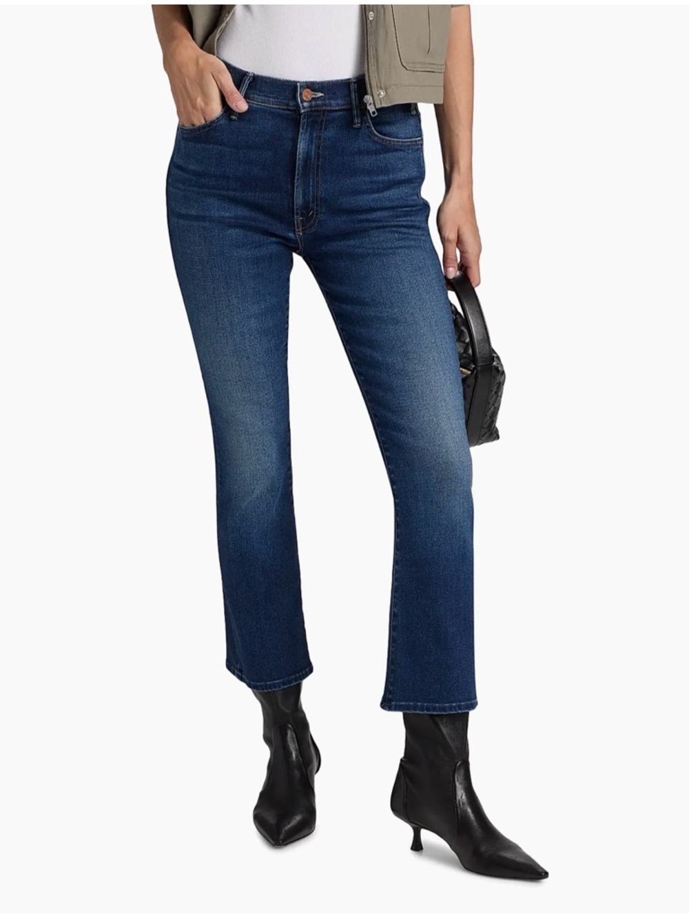 MOTHER The Hustler Ankle Jeans Size 25